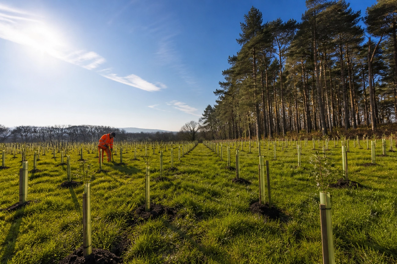 Hero Banner Tree Planting & Forestry